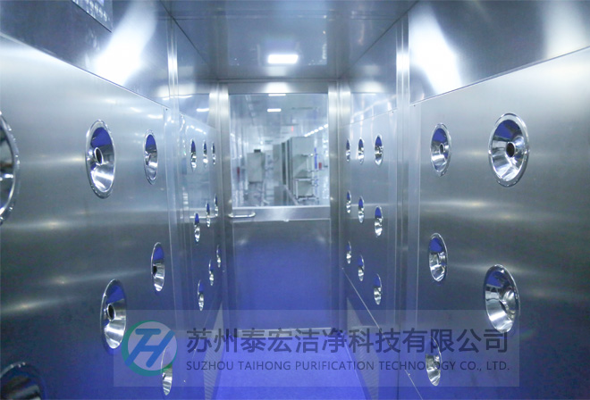 货物运输净化风淋通道