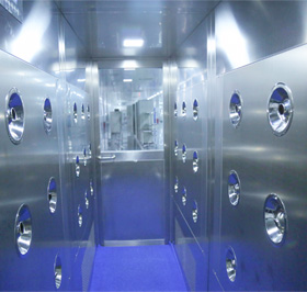 货物运输净化风淋通道
